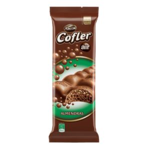 Chocolate Cofler Aireado con Almendras