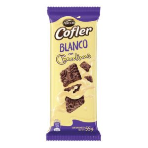 Chocolate Cofler Blanco con Chocolinas