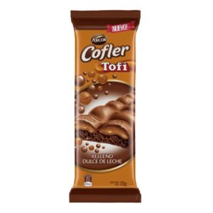 Chocolate Cofler Aireado Relleno Tofi