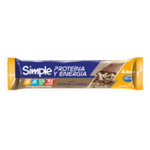 Barra Proteica Simple Cookies and Cream