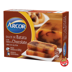 Dulce de Batata con Chocolate Arcor