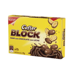 Maní con chocolate Block