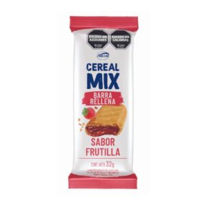 Barra Cereal Mix Relleno Frutilla
