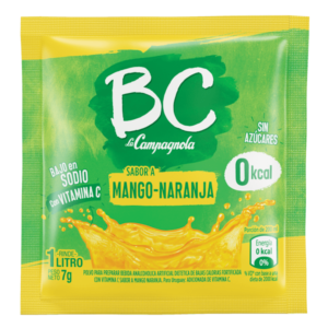 Jugo en polvo BC Mango Naranja