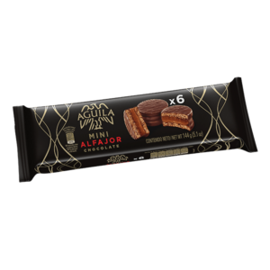 Mini Alfajor Águila chocolate bandeja