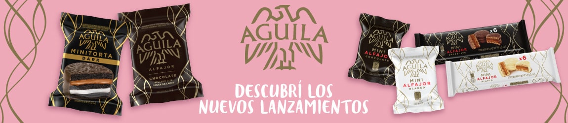 Alfajores Aguila comunicación julio 2022