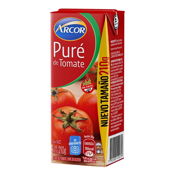 Pure de tomate Arcor