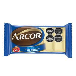 Chocolate Arcor Blanco