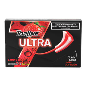 Chicle Topline 7 Ultra Red Berry