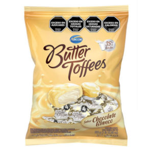 Caramelos Butter Toffees Chocolate Blanco