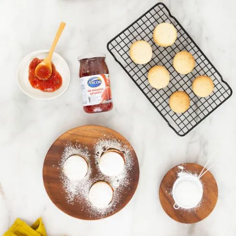 Alfajores de almendras