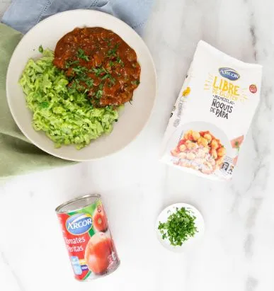 Goulash con spaetzle