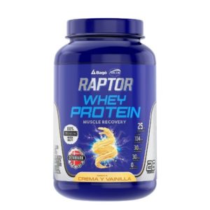 Whey Protein Raptor sabor Crema y Vainilla 980g