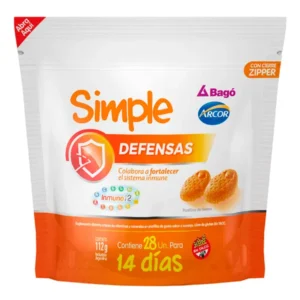 Suplemento Simple Defensas sabor Naranja