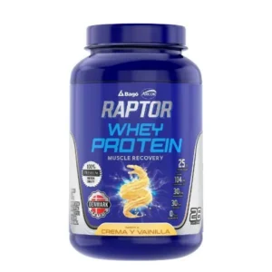 Whey Protein Raptor sabor Crema y Vainilla