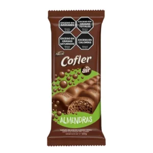 Chocolate Cofler Aireado con Almendras