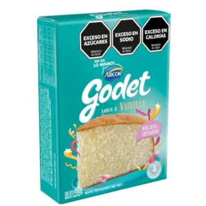 Bizcochuelo Godet sabor Vainilla