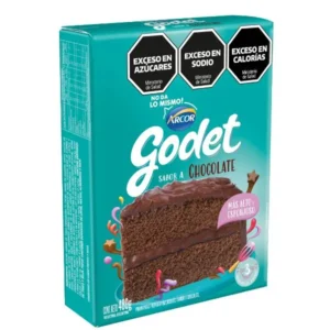 Bizcochuelo Godet sabor Chocolate
