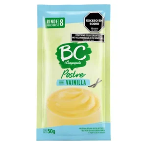Postre BC sabor Vainilla