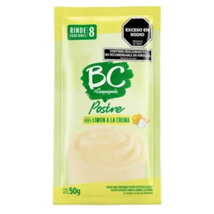Postre BC sabor Limón