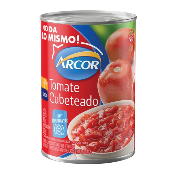Tomate Cubeteado Arcor Tomate Cubeteado Arcor