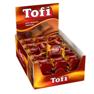 Arcor en Casa - Bocadito Tofi relleno con Dulce de Leche Bocadito Tofi relleno con Dulce de Leche