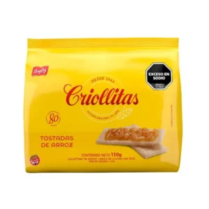 Tostadas de Arroz Criollitas