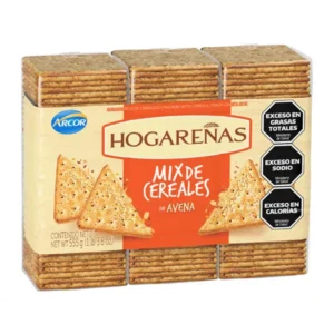 Arcor en Casa - Pack Galletitas Hogareñas Mix de Cereales Pack Galletitas Hogareñas Mix de Cereales