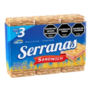 Pack Galletitas Serranas Sandwich