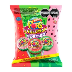 Chupetín Mister Pops Evolution Surtido
