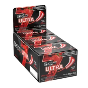 Chicles Topline Seven Ultra Red Berry sabor Frutilla