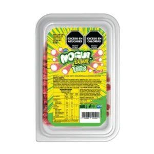 Gomitas Mogul Extreme Tubitos de Frutilla