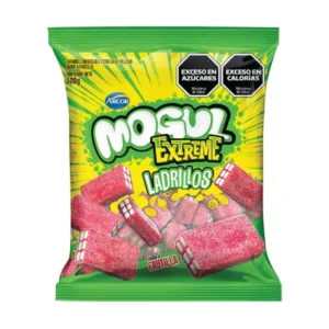 Gomitas Mogul Extreme Ladrillos de Frutilla