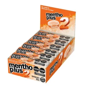 Caramelos Menthoplus 2 sabor Frío y Naranja