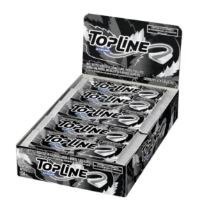 Chicles Topline Strong sabor Mentol y Eucalipto