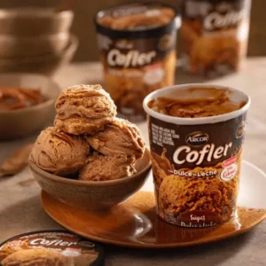 Pote Helado Cofler con Dulce de Leche estilo Colonial La Serenisima