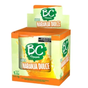 Jugo en Polvo BC sabor Naranja Dulce