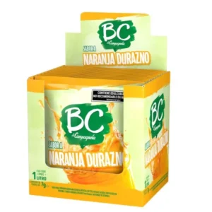 Jugo en Polvo BC sabor Naranja Durazno