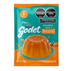 Arcor en Casa - Gelatina Godet sabor Durazno Gelatina Godet sabor Durazno