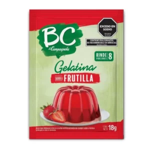 Arcor en Casa - Gelatina BC sabor Frutilla Gelatina BC sabor Frutilla