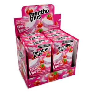 Arcor en Casa - Caramelos Menthoplus Comprimidos sabor Mix Berries Caramelos Menthoplus Comprimidos sabor Mix Berries