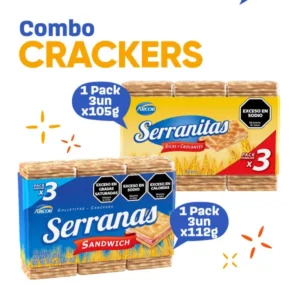 Arcor en Casa - Combo Crackers Combo Crackers
