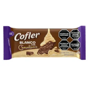 Chocolate Cofler Blanco con Chocolinas