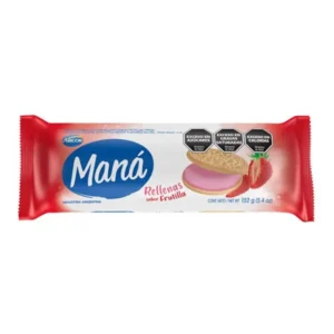 Arcor en Casa - Galletitas Maná rellenas sabor Frutilla Galletitas Maná rellenas sabor Frutilla