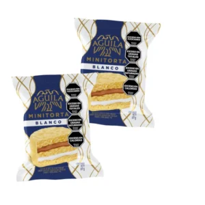 Arcor en Casa - Caja - Alfajor Aguila Minitorta Blanco Triple Arcor en Casa - Caja - Alfajor Aguila Minitorta Blanco Triple