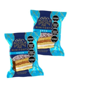 Arcor en Casa - Caja - Alfajor Aguila Minitorta Coco Triple