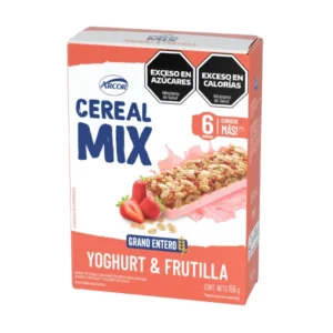 Pack Barra Cereal Mix Yoghurt y Frutilla