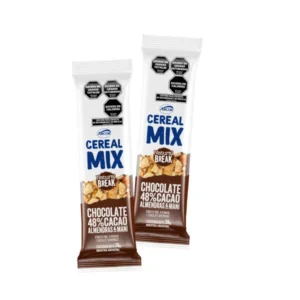 Arcor en Casa - Caja - Barra Cereal Mix Chocolate 48% Cacao, Almendras y Maní