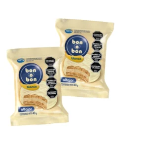 Arcor en Casa - Caja - Alfajor Bon o Bon Blanco Simple Arcor en Casa - Caja - Alfajor Bon o Bon Blanco Simple