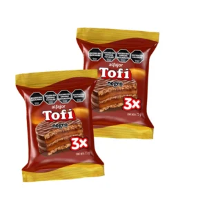 Arcor en Casa - Caja - Alfajor Tofi Negro Triple